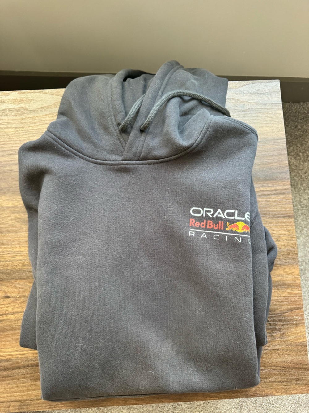 Red Bull Racing Black Hoodie - Men’s Pullover Sweater